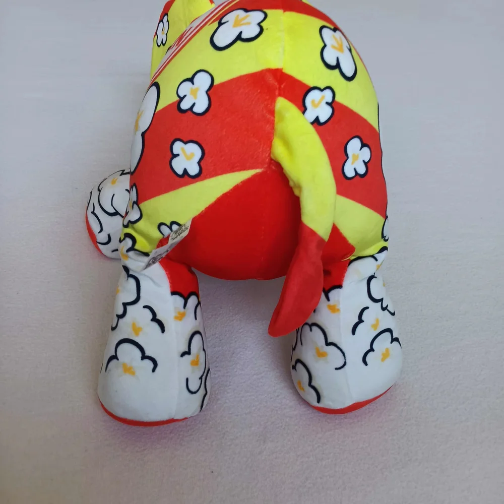 Pop Art Soft Mammouth-Cornelius The Ultra Soft Bean Filled Popcorn Themed Plush